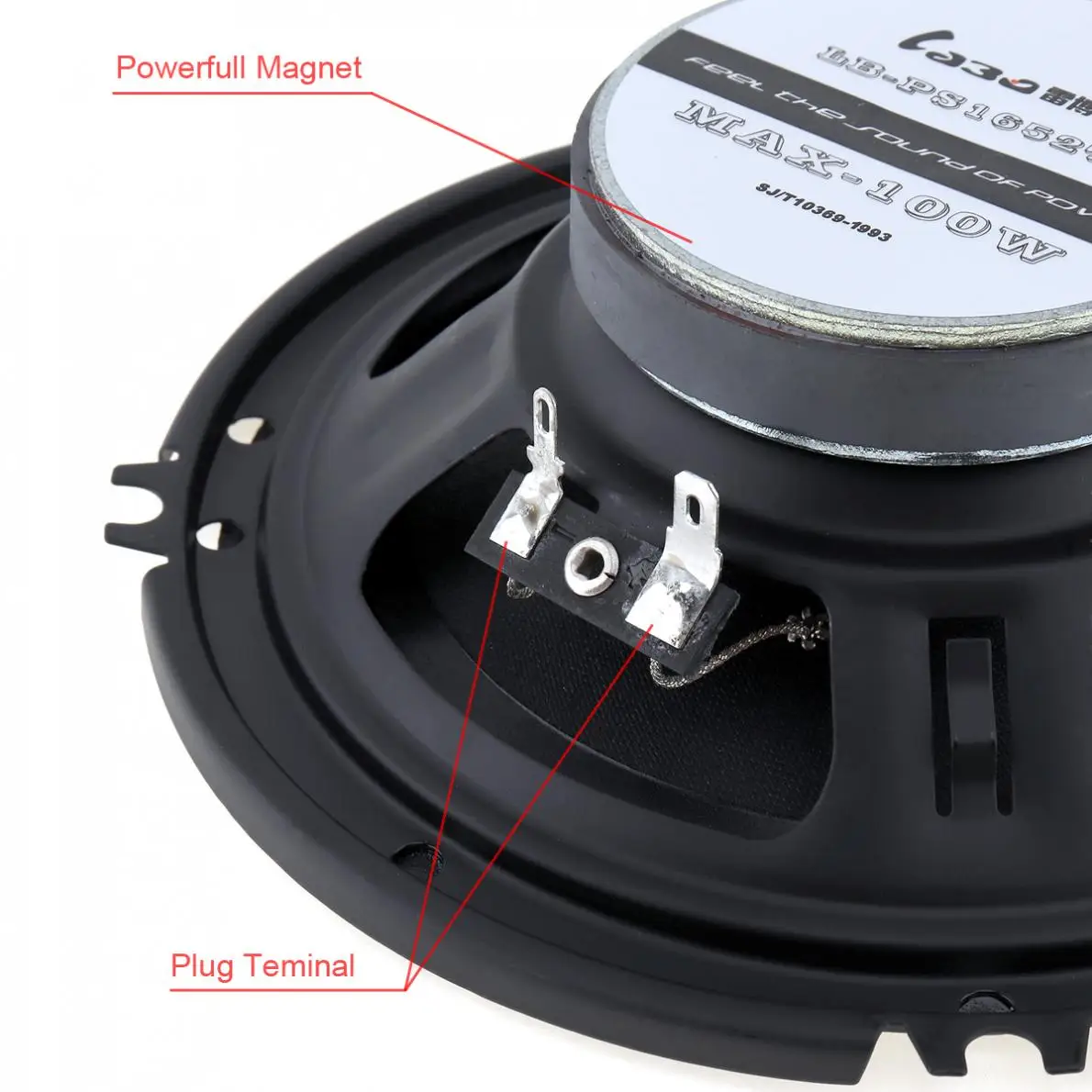 2pcs LaBo 6.5 Inch 100W 2 Way Car Coaxial Speaker Vehicle Door Auto Audio Music Stereo Full Range Frequency Hifi Loudspeaker
2pcs LaBo 6.5 Inch 100W 2 Way Car Coaxial Speaker Vehicle Door Auto Audio Music Stereo Full Range Frequency Hifi Loudspeaker