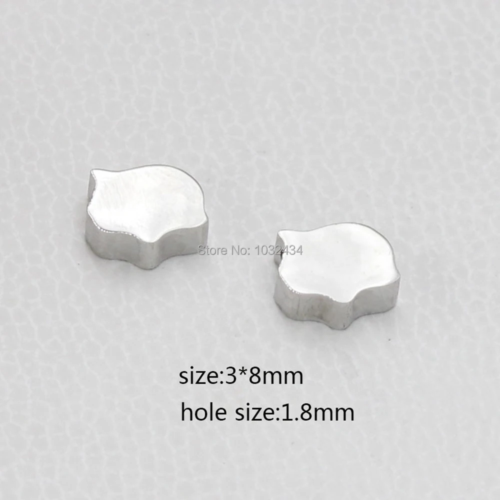 100 pcs/lot Wholesale Cute Stainless Steel Beads Spacer 8mm Bead DIY Jewelry Making Bracelet Necklace Findings Beads Accessories
100 pcs/lot Wholesale Cute Stainless Steel Beads Spacer 8mm Bead DIY Jewelry Making Bracelet Necklace Findings Beads Accessories