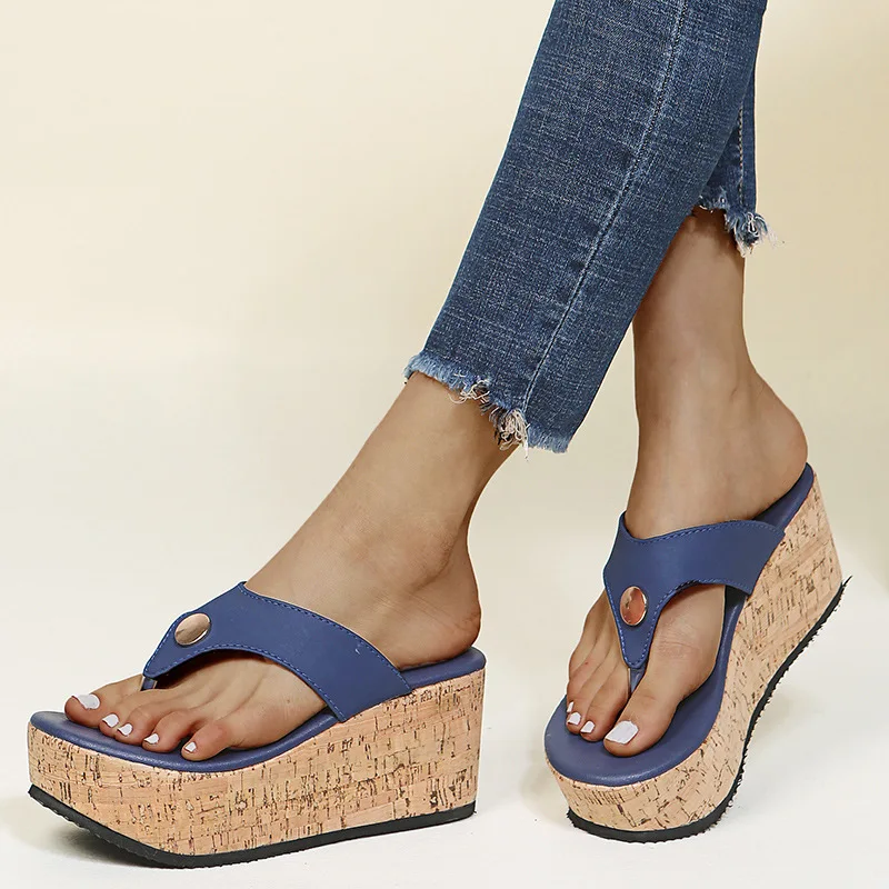Womens Summer Slippers Shoes Platform Plus Size Wedges Woman Slides Fashion Casual Ladies Increase Height Shoes Female Promotion
Womens Summer Slippers Shoes Platform Plus Size Wedges Woman Slides Fashion Casual Ladies Increase Height Shoes Female Promotion