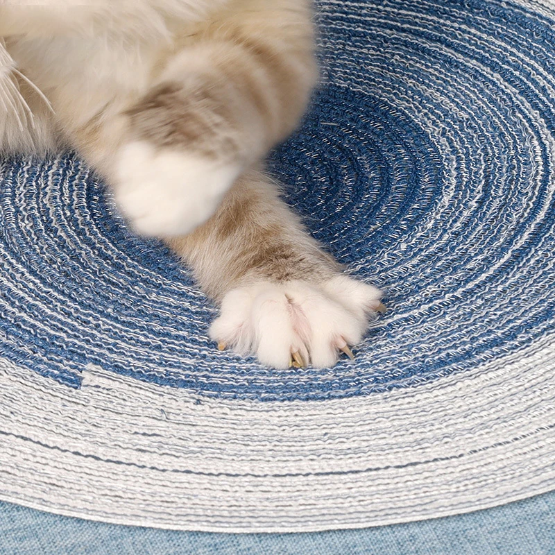 Cats Scratcher Mat Ramie Durable Living Room Bedroom Non-slip Rugs Dog Soft Comfortable Eat Mats Furniture Protector
Cats Scratcher Mat Ramie Durable Living Room Bedroom Non-slip Rugs Dog Soft Comfortable Eat Mats Furniture Protector