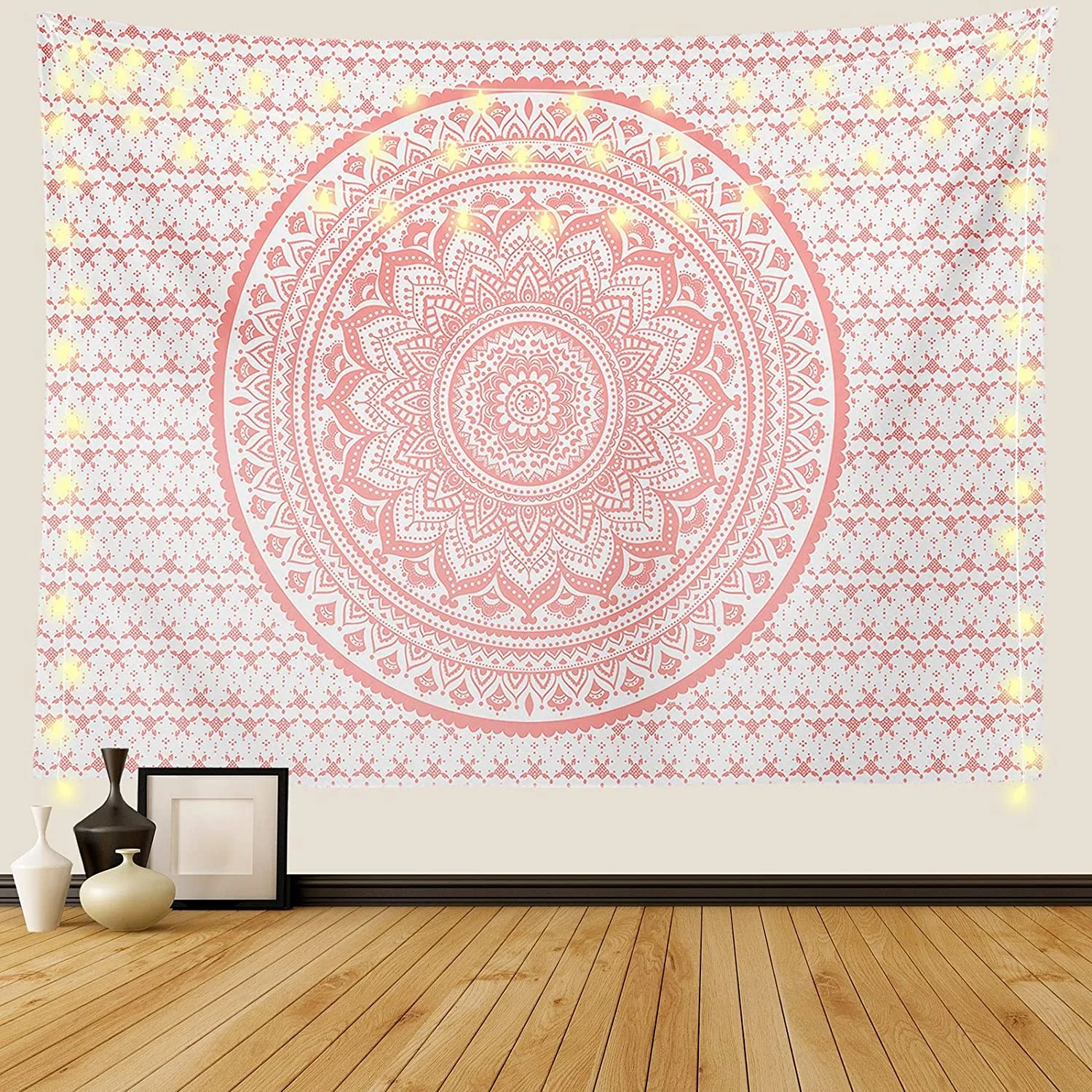 New Pink Mandala Tapestry Indian Hippie Bohemian Psychedelic Tapestry Women's Wall Hanging for Teenage Girl In Decor Tapiz Pared
New Pink Mandala Tapestry Indian Hippie Bohemian Psychedelic Tapestry Women's Wall Hanging for Teenage Girl In Decor Tapiz Pared