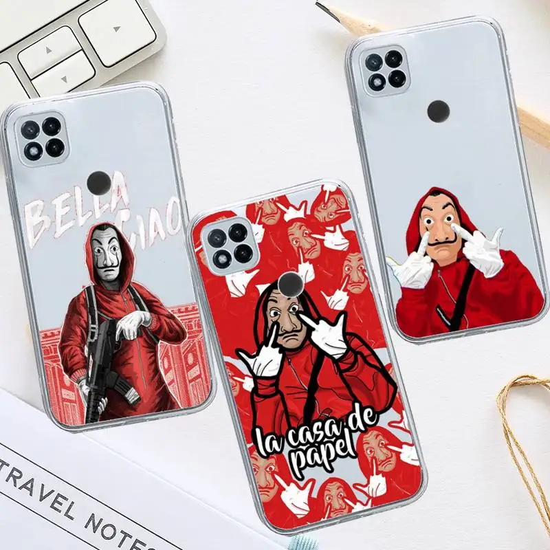 La Casa De Papel spain tv Phone Case Transparent for Xiaomi redmi note 8 9 10 11 t lite pro ultra mix 4 k40
La Casa De Papel spain tv Phone Case Transparent for Xiaomi redmi note 8 9 10 11 t lite pro ultra mix 4 k40