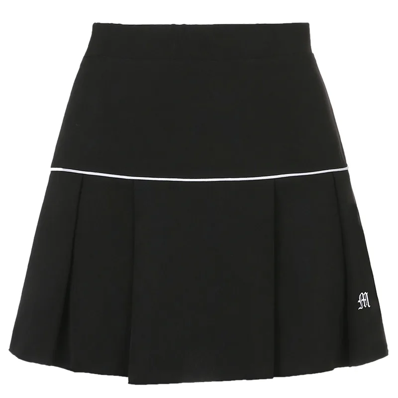 EasyGarment New Arrival 2021 Summer Sports Women Clothing Street Trendy High Waist Plaid Embroidery Contrast Color Pleated Skirt
EasyGarment New Arrival 2021 Summer Sports Women Clothing Street Trendy High Waist Plaid Embroidery Contrast Color Pleated Skirt
