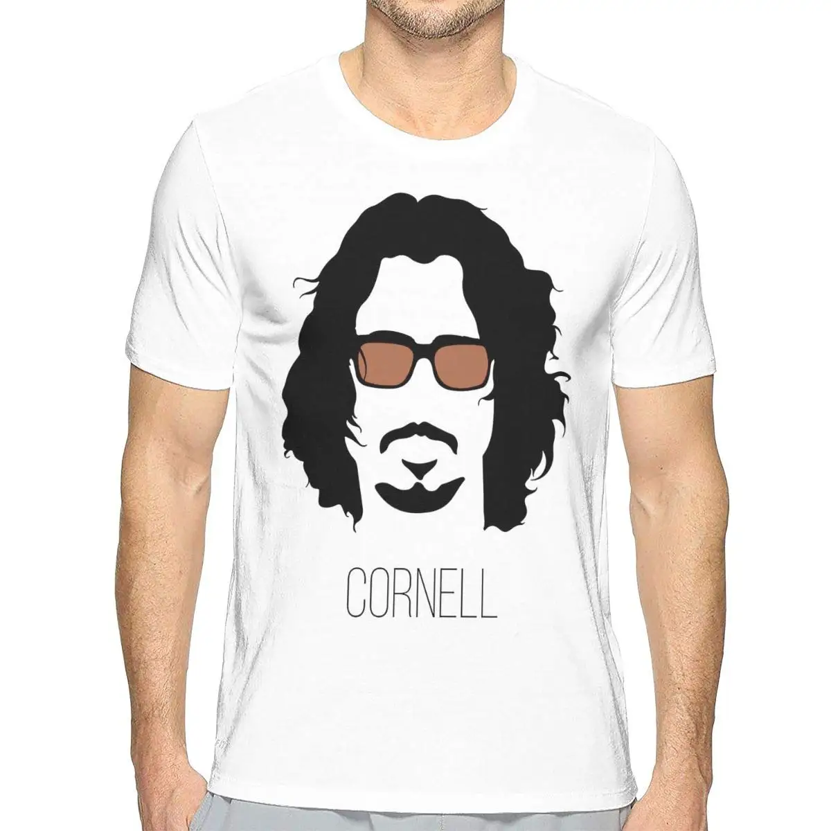 Chris Cornell Music Icon Mens T Shirts Short Sleeves Crew Neck Tees Summer Tops Round Neck Crazy Top Tee 
Chris Cornell Music Icon Mens T Shirts Short Sleeves Crew Neck Tees Summer Tops Round Neck Crazy Top Tee