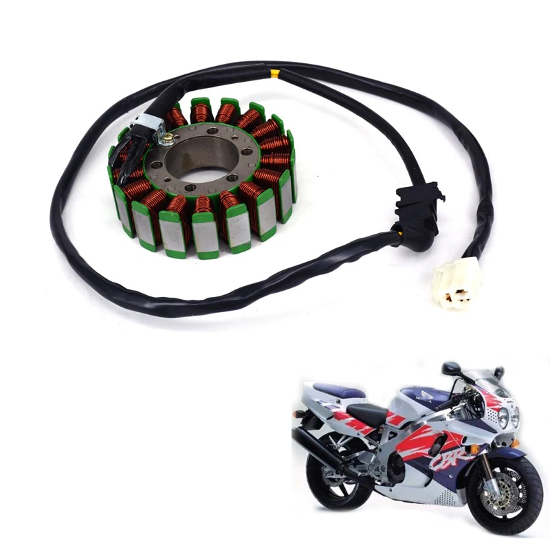 Катушка магнитного статора мотоцикла для Honda CBR900 CBR900RR CBR 900 RR 1993-1995
Катушка магнитного статора мотоцикла для Honda CBR900 CBR900RR CBR 900 RR 1993-1995