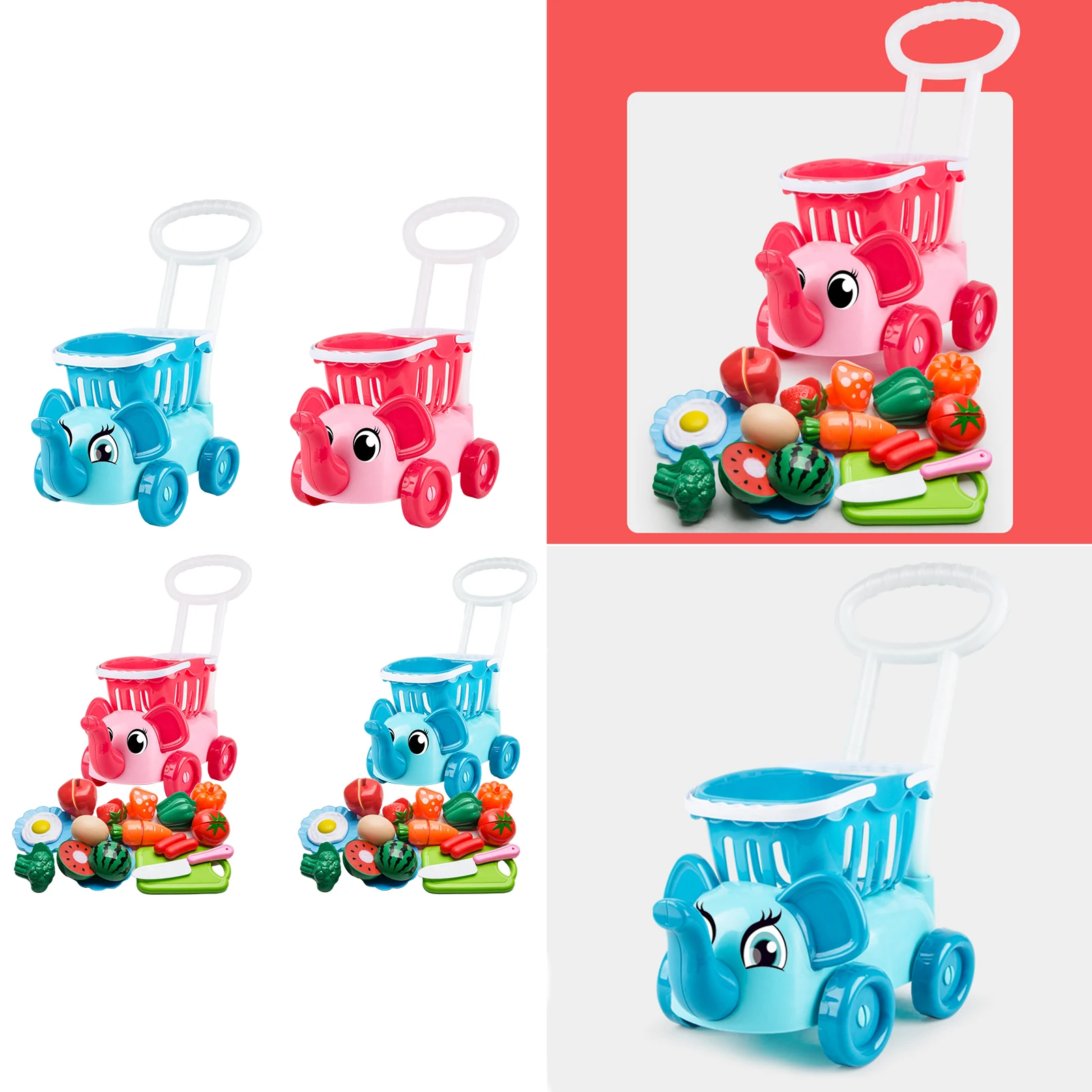 Игровая корзина, игрушечные аксессуары, игровой набор для супермаркета, обучающая игрушка, рождественский подарок, возраст 2 +
Игровая корзина, игрушечные аксессуары, игровой набор для супермаркета, обучающая игрушка, рождественский подарок, возраст 2 +