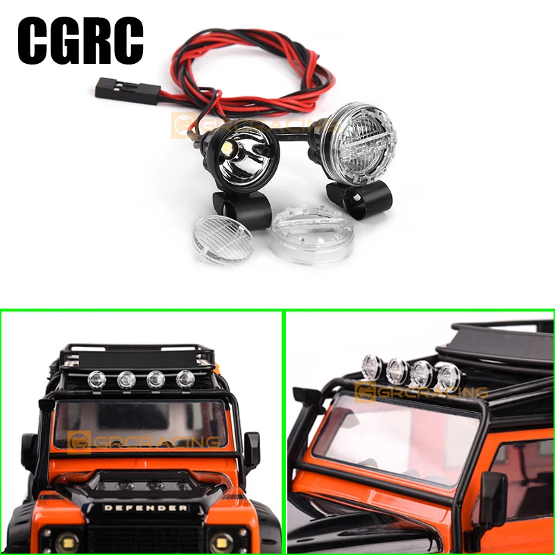 Model Car 16mm Round Spotlight Off-road Headlight Searchlight For 1/10 RC Crawler Car TRX4 G500 TRX6 G63 AXIAL SCX10 RC4WD D90
Model Car 16mm Round Spotlight Off-road Headlight Searchlight For 1/10 RC Crawler Car TRX4 G500 TRX6 G63 AXIAL SCX10 RC4WD D90