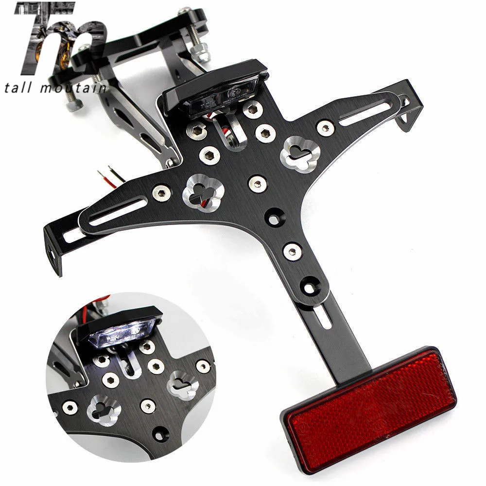 Fender Eliminator Adjustable License Number Plate Holder Bracket Led Light For Yamaha FZ09 MT09 FZ-09 MT-09 MT 09 2014 20152016
Fender Eliminator Adjustable License Number Plate Holder Bracket Led Light For Yamaha FZ09 MT09 FZ-09 MT-09 MT 09 2014 20152016