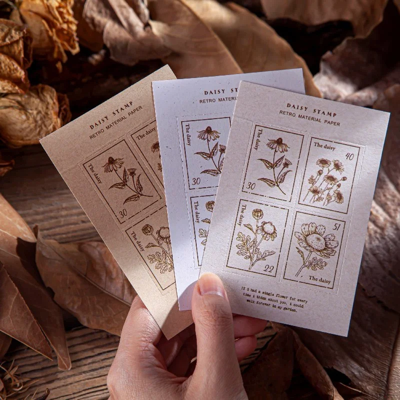 30pcs/pack Vintage Flower Paper Scrapbook for Deco Journal Stationery School Supplies DIY Material Paper No Adhesive
30pcs/pack Vintage Flower Paper Scrapbook for Deco Journal Stationery School Supplies DIY Material Paper No Adhesive