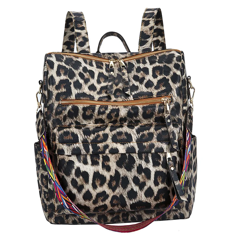 ladies backpacks leopard shoulder bag women's leather backpack college teenagers girls school bags women's casual travel bags
ladies backpacks leopard shoulder bag women's leather backpack college teenagers girls school bags women's casual travel bags