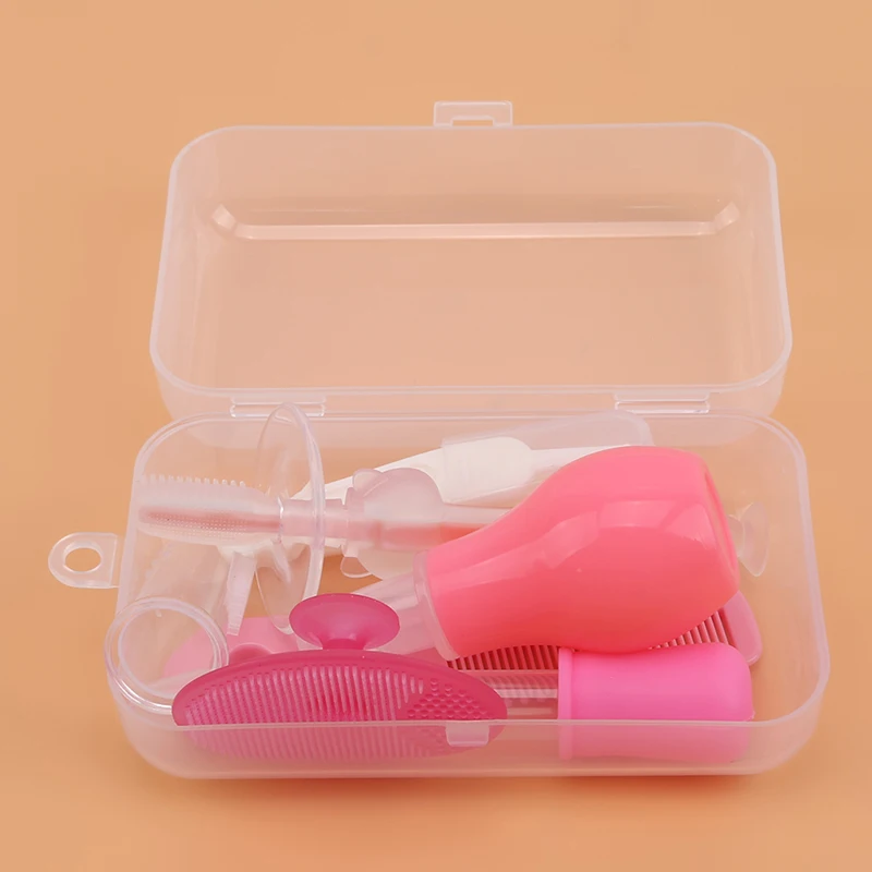 7Pcs/Set Baby Infant Vacuum Sucker Nose Mucus Snot Cleaner Pump+Dropper Medicine Feeder Safety Baby Care Set
7Pcs/Set Baby Infant Vacuum Sucker Nose Mucus Snot Cleaner Pump+Dropper Medicine Feeder Safety Baby Care Set