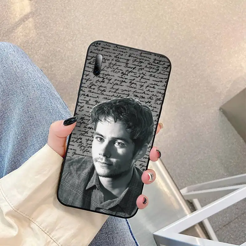 

Dylan O'Brien Teen Wolf Phone Case for redmi 6A 4X 7 7A 9 8A 5Plus Note 4 5 7 8T 9pro cover