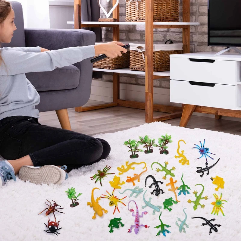 10-15Pcs/Set Funny Joking Insects Large Insect Figures Plastic Spider Figures Lizard Bugs Simulation Plastic Insects Figures Toy
10-15Pcs/Set Funny Joking Insects Large Insect Figures Plastic Spider Figures Lizard Bugs Simulation Plastic Insects Figures Toy
