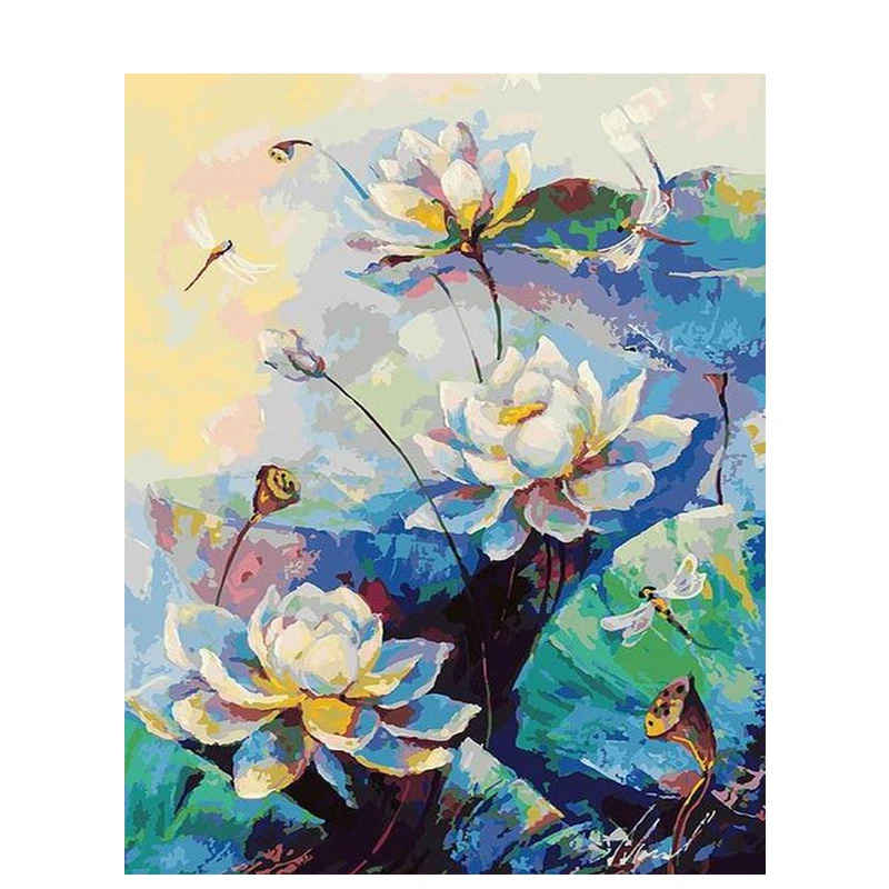 RUOPOTY DIY Coloring By Numbers Flower Handpainted Painting Art Paint By Numbers For Adults Vase Unframe Home Decoration
RUOPOTY DIY Coloring By Numbers Flower Handpainted Painting Art Paint By Numbers For Adults Vase Unframe Home Decoration