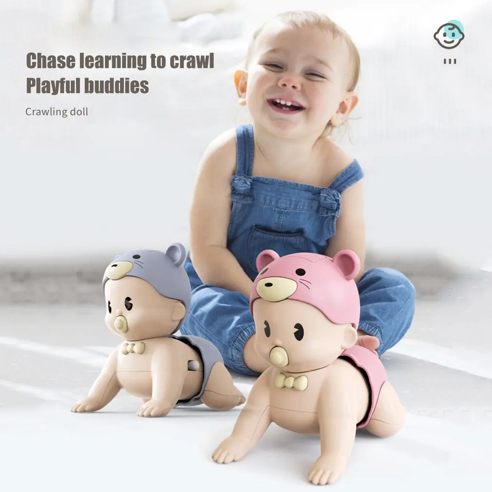 

Infant Crawl Toy For Children Puzzle Electric Toddlers Learn To Climb Toys Sing Nursery Rhymes Kid Early Education