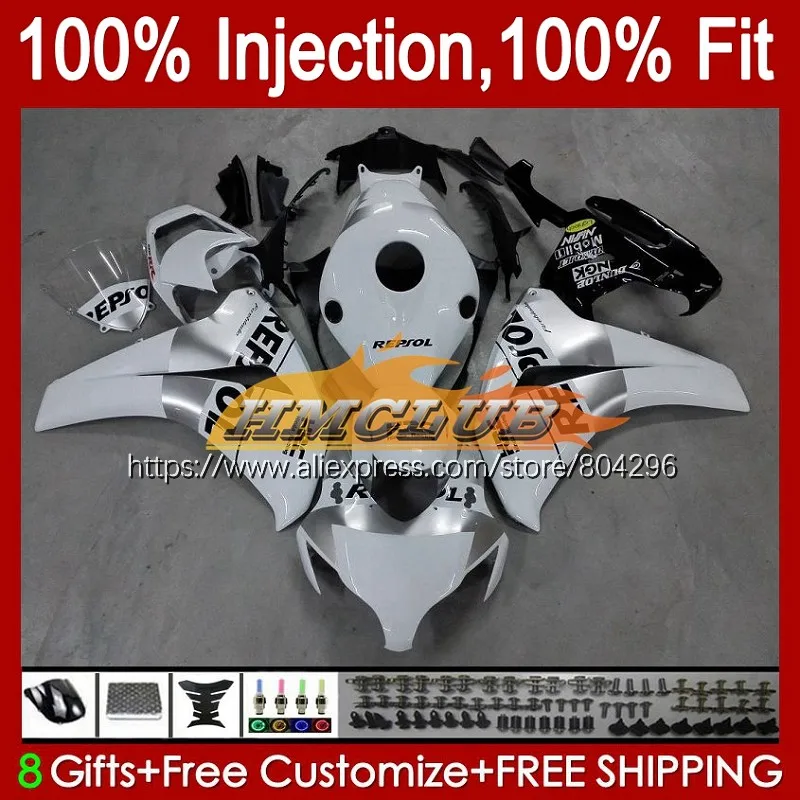 OEM Injection For HONDA CBR1000 1000CC CBR1000RR 08 09 10 11 16No.12 White silver CBR 1000 RR 1000RR 2008 2009 2010 2011 Fairing
OEM Injection For HONDA CBR1000 1000CC CBR1000RR 08 09 10 11 16No.12 White silver CBR 1000 RR 1000RR 2008 2009 2010 2011 Fairing