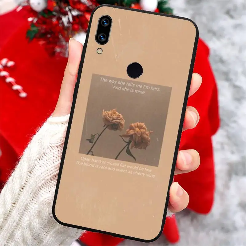 Aesthetics songs lyrics pattern Phone Case For Xiaomi Redmi note 7 8 9 t k30 max3 9 s 10 pro lite
Aesthetics songs lyrics pattern Phone Case For Xiaomi Redmi note 7 8 9 t k30 max3 9 s 10 pro lite