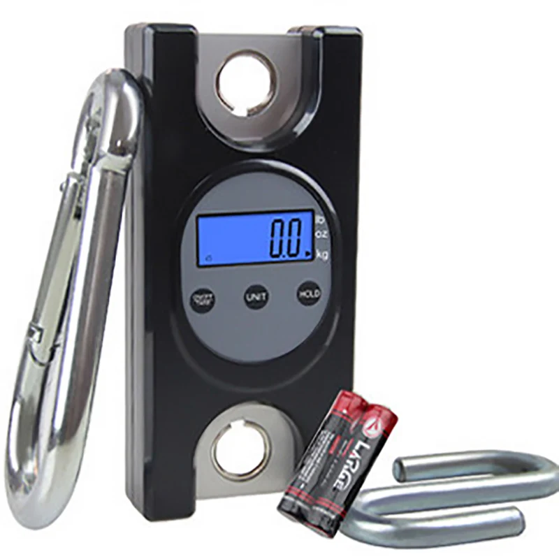 300kg * 0.1kg Digital Electronic Luggage Scale Suitcase Scale Handled Travel Bag Weighting Portable Fish Hook Hanging Scale
300kg * 0.1kg Digital Electronic Luggage Scale Suitcase Scale Handled Travel Bag Weighting Portable Fish Hook Hanging Scale