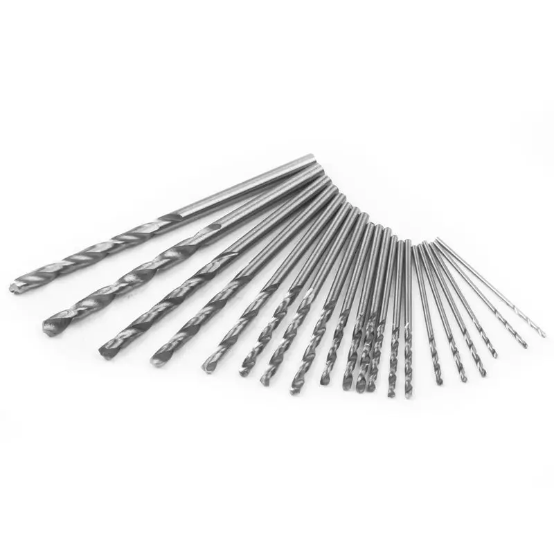 Promotion! 21 Pieces Twist Drill Bits Precision Pin Vise Mini Hand Bit Set Rotary Tools | Инструменты