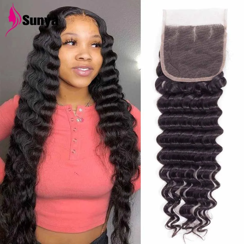 8-22 Inch Deep Wave Transparent Lace Frontal Brazilian 4x4 Lace Frontal Closure Human Hair Hd Swiss Lace
8-22 Inch Deep Wave Transparent Lace Frontal Brazilian 4x4 Lace Frontal Closure Human Hair Hd Swiss Lace