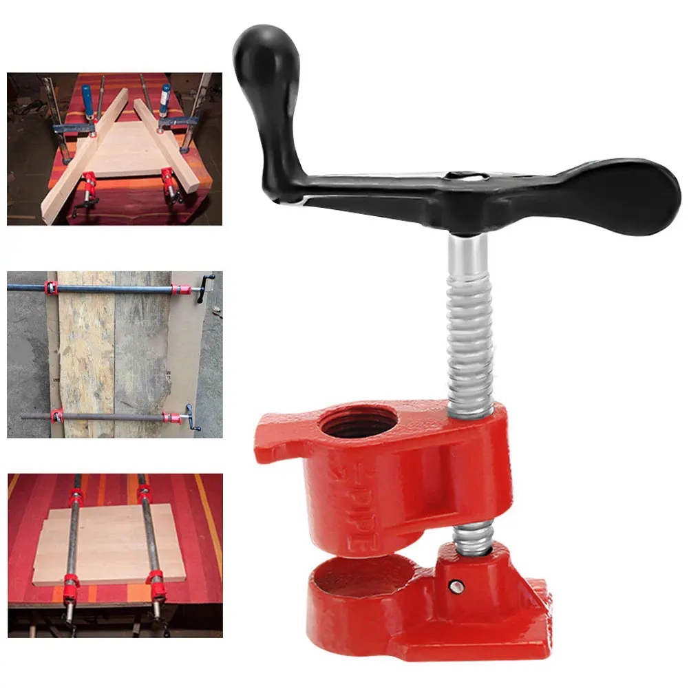 Wood Gluing Pipe Clamp Set 1/2 Inch Heavy Duty Professional Tools Cast Iron For Woodworking Set Woodworking Workbench New
Wood Gluing Pipe Clamp Set 1/2 Inch Heavy Duty Professional Tools Cast Iron For Woodworking Set Woodworking Workbench New