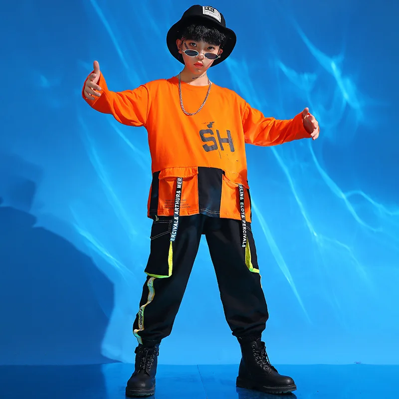 Kid Cool Hip Hop Clothing Sweatshirt Oversized Shirt Top Streetwear Tactical Cargo Pants for Girls Boys Dance Costume Clothes
Kid Cool Hip Hop Clothing Sweatshirt Oversized Shirt Top Streetwear Tactical Cargo Pants for Girls Boys Dance Costume Clothes
