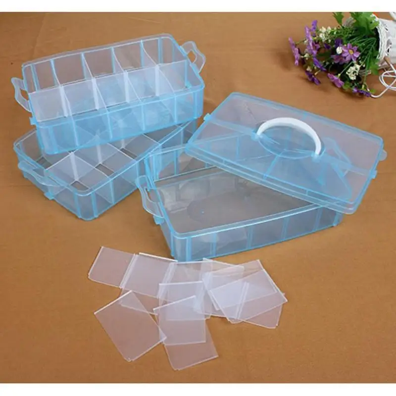 Large Size Plastic Handheld Cosmetic Jewelry Nail Art Rhinestone Drill Organizer Box Manicure Diamond Storage Box Multi Layer
Large Size Plastic Handheld Cosmetic Jewelry Nail Art Rhinestone Drill Organizer Box Manicure Diamond Storage Box Multi Layer