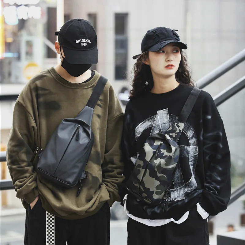 Men's Chest Bag Single Shoulder Messenger Bag Tide Brand Student Fashion Waterproof Leisure Sports Messenger Bag Men And Women
Men's Chest Bag Single Shoulder Messenger Bag Tide Brand Student Fashion Waterproof Leisure Sports Messenger Bag Men And Women