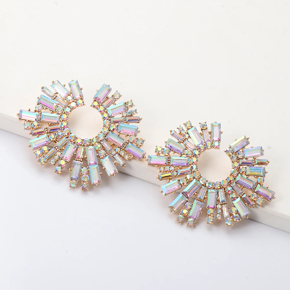 New Exclusive Baroque Rhinestone Drop Earrings for Women Trendy Large Statement Hanging Earrings Wedding Jewelry Female
New Exclusive Baroque Rhinestone Drop Earrings for Women Trendy Large Statement Hanging Earrings Wedding Jewelry Female