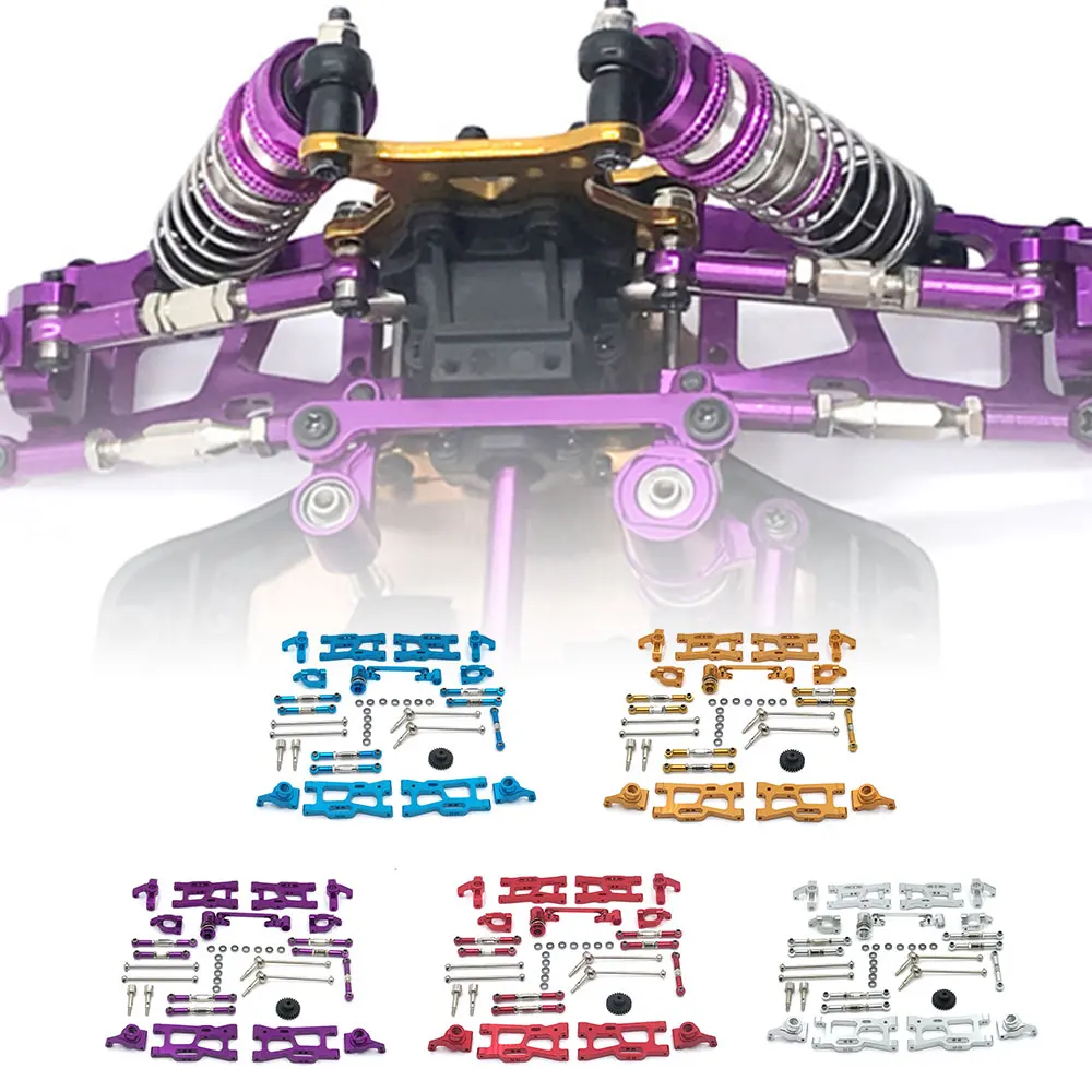 Детали WLtoys 1:14 124018 124019 144001 для радиоуправляемых автомобилей, металлический комплект для модернизации, приводной вал, Тяговая штанга, поворот...
Детали WLtoys 1:14 124018 124019 144001 для радиоуправляемых автомобилей, металлический комплект для модернизации, приводной вал, Тяговая штанга, поворот...