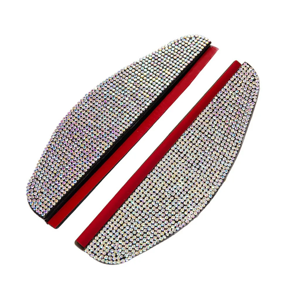 2X Car Rear View Side Mirror Rain Board Eyebrow Guard Sun Visor With Bling Rhinestones Car Rearview Mirror Rain Visor Cover
2X Car Rear View Side Mirror Rain Board Eyebrow Guard Sun Visor With Bling Rhinestones Car Rearview Mirror Rain Visor Cover