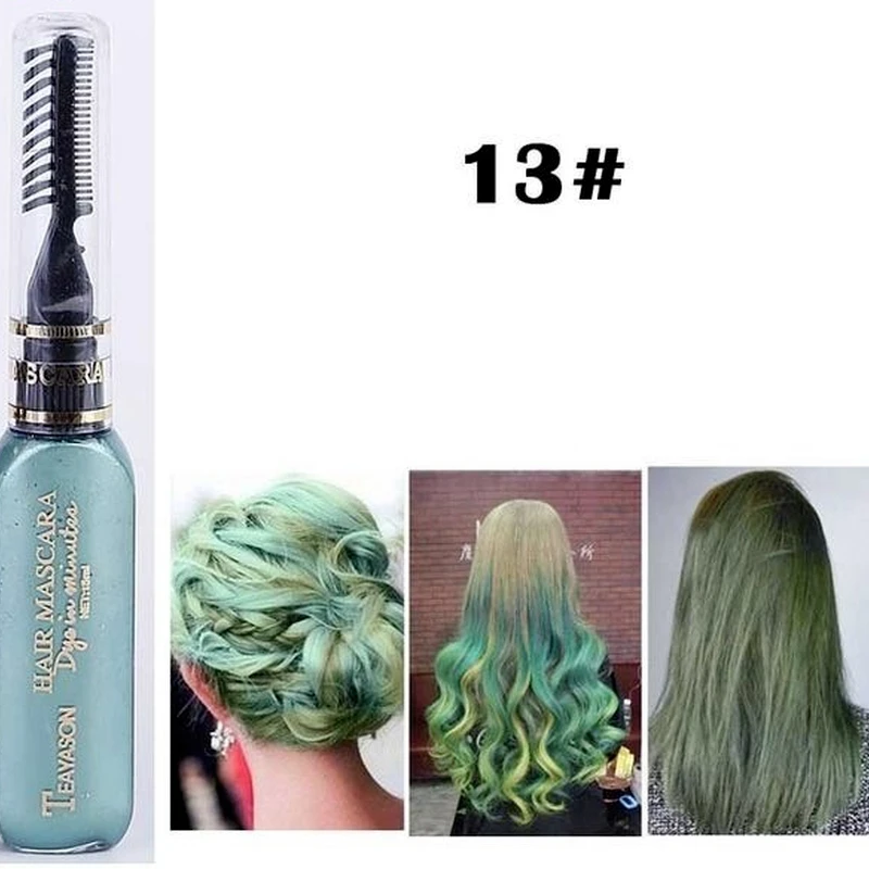 One-off Hair Color Dye Temporary Non-toxic DIY Hair Color Mascara Washable One-time Hair Dye Crayons
One-off Hair Color Dye Temporary Non-toxic DIY Hair Color Mascara Washable One-time Hair Dye Crayons