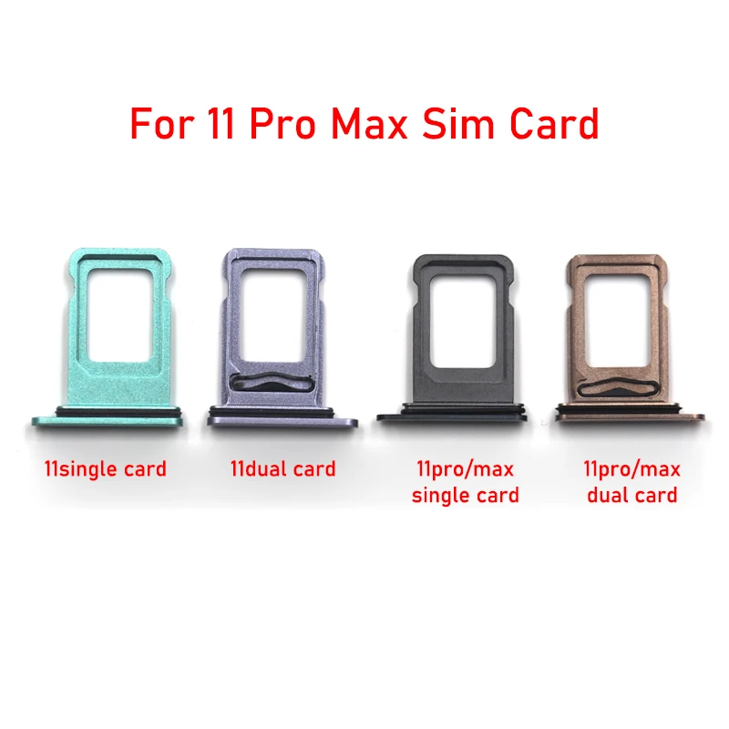 Micro Nano SIM Card Holder Tray Slot Replacement Part for Iphone 11 11Pro 11ProMax Pro Max SIM Card Holder Adapter Socket
Micro Nano SIM Card Holder Tray Slot Replacement Part for Iphone 11 11Pro 11ProMax Pro Max SIM Card Holder Adapter Socket