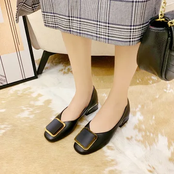 Casual Woman Shoe Shallow Mouth Loafers With Fur Oxfords Square Toe Female Footwear New Boat Slip-on Leather Summer On Heels Dre
Casual Woman Shoe Shallow Mouth Loafers With Fur Oxfords Square Toe Female Footwear New Boat Slip-on Leather Summer On Heels Dre