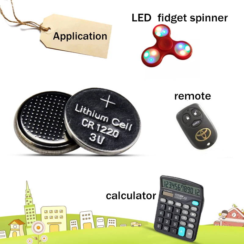 CR1220 Button Battery 40mAh 1000pcs DL 1220 BR 1220 LM 1220 Coin Cell Lithium Batteries 3V CR 1220 For Watch Toy Remote Control
CR1220 Button Battery 40mAh 1000pcs DL 1220 BR 1220 LM 1220 Coin Cell Lithium Batteries 3V CR 1220 For Watch Toy Remote Control