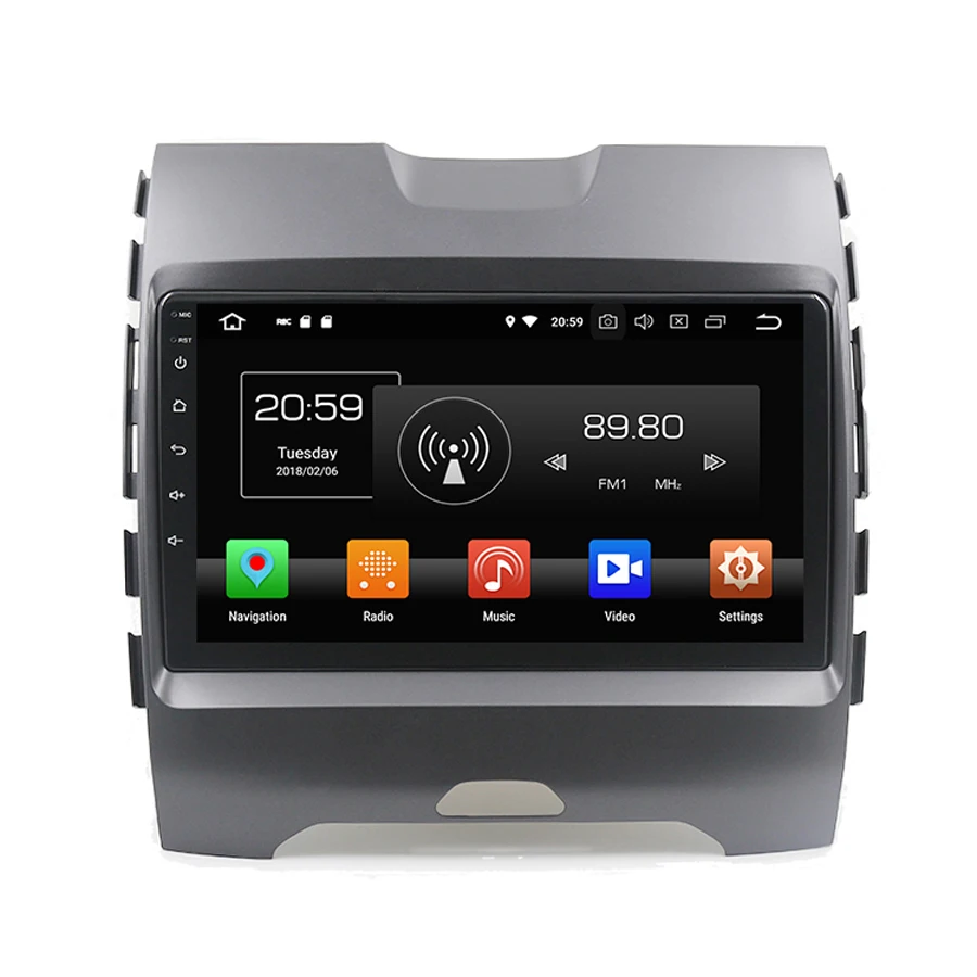 PX6 Отличная производительность Android 9 0 Автомобильный мультимедийный GPS для Ford Edge