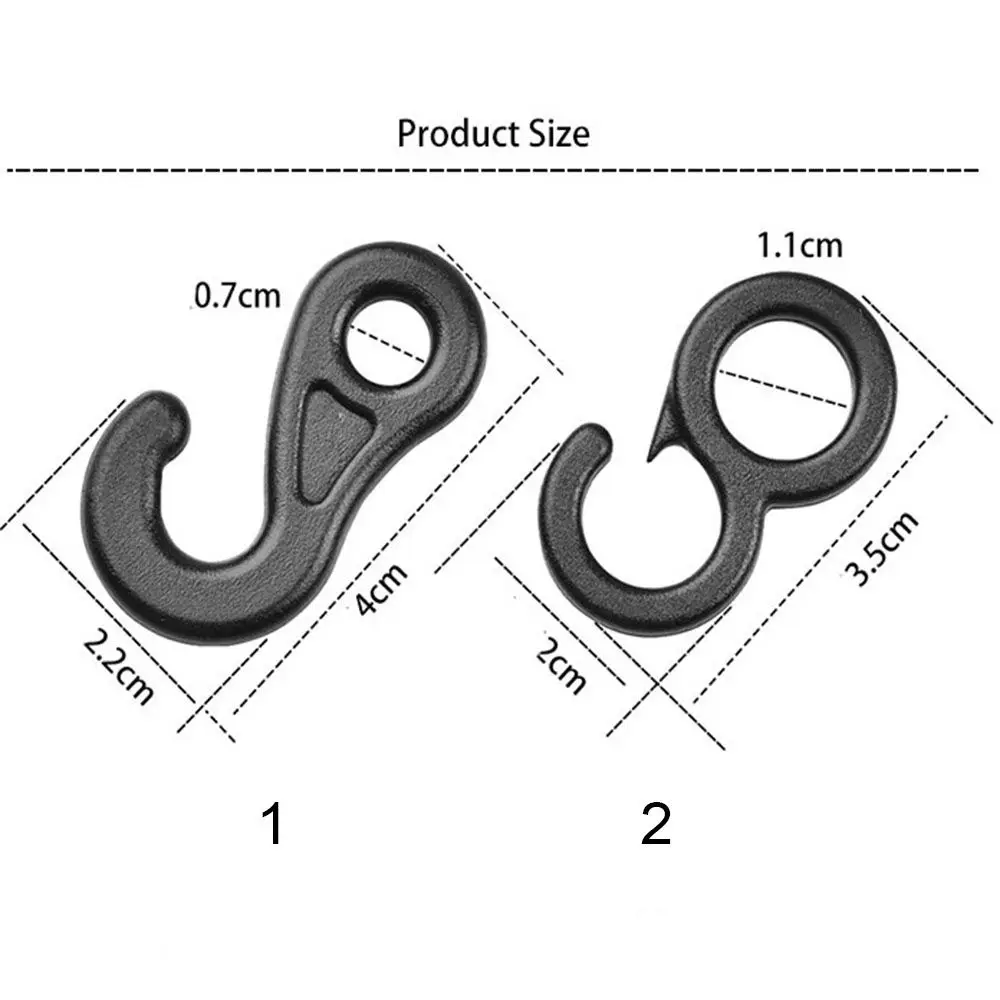 1PC Plastic Shock Backpack Bungee Cord Karabiner Hook Elastic Cord Rope End Buckle Camping Tent Fasten Hanging Tool Accessory
1PC Plastic Shock Backpack Bungee Cord Karabiner Hook Elastic Cord Rope End Buckle Camping Tent Fasten Hanging Tool Accessory