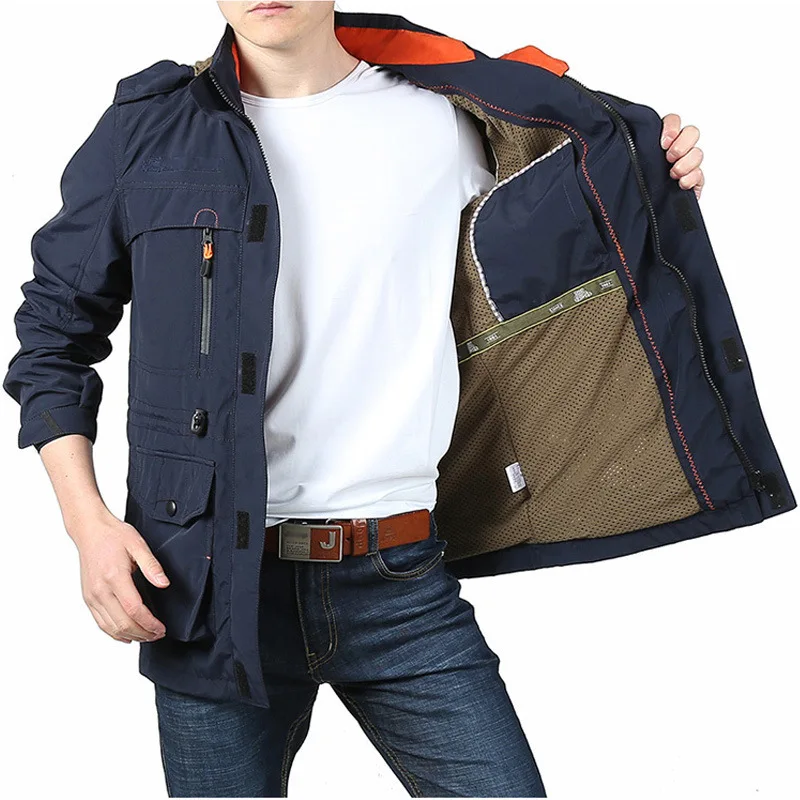 086 Autumn Men's Casual Raincoat Jacket Outdoor Military Jacket Quick-Drying Mountaineering Clothing Thin Factory Direct Sales
086 Autumn Men's Casual Raincoat Jacket Outdoor Military Jacket Quick-Drying Mountaineering Clothing Thin Factory Direct Sales