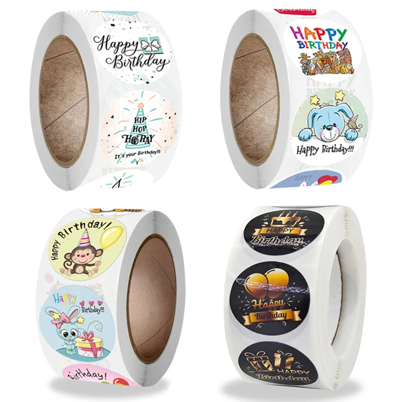 50/100/300/500pcs New Happy Birthday Stickers Scrapbooking Craft Cute Animal Sticker Label Kids Christmas Decoration Pegatinas
50/100/300/500pcs New Happy Birthday Stickers Scrapbooking Craft Cute Animal Sticker Label Kids Christmas Decoration Pegatinas