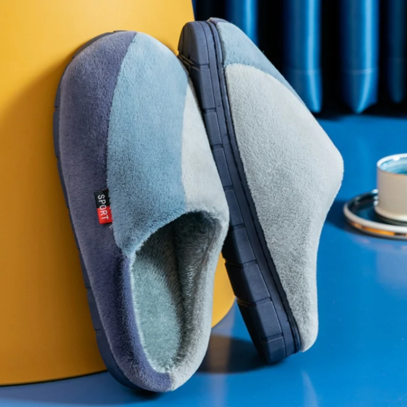 Keep Warm Winter Slipper Men Fashion Plus Size Fur Shoes Soft Comfortable Home Slippers Footwear Indoor House Massage Slides
Keep Warm Winter Slipper Men Fashion Plus Size Fur Shoes Soft Comfortable Home Slippers Footwear Indoor House Massage Slides