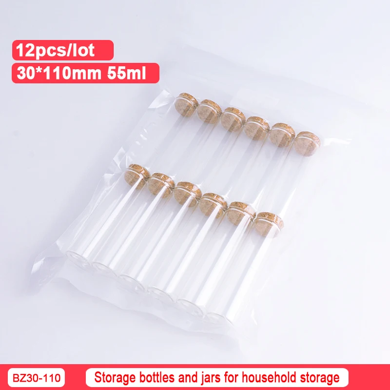 30*110mm 55ml Mini Transparent Glass Vial, Small Glass Jar, Test tube, Small Container, Cork Wedding DiY Pendant
30*110mm 55ml Mini Transparent Glass Vial, Small Glass Jar, Test tube, Small Container, Cork Wedding DiY Pendant
