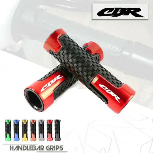 7/8" 22MM CNC Handlebar Grip Handle Bar Motorbike Handlebar Gel Grips For Honda CBR250R CBR500 CBR600RR CBR900RR CBR954RR 1000RR
7/8" 22MM CNC Handlebar Grip Handle Bar Motorbike Handlebar Gel Grips For Honda CBR250R CBR500 CBR600RR CBR900RR CBR954RR 1000RR