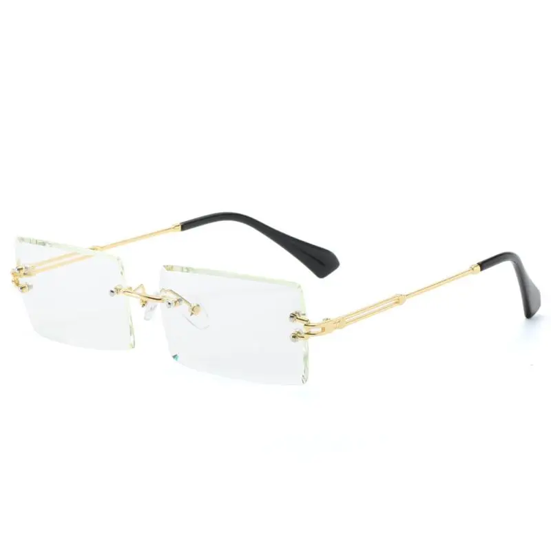 New Frameless Cut Edge Square Sunglasses Fashion Men and Women Small Color Sun Glasses Q1QA
New Frameless Cut Edge Square Sunglasses Fashion Men and Women Small Color Sun Glasses Q1QA