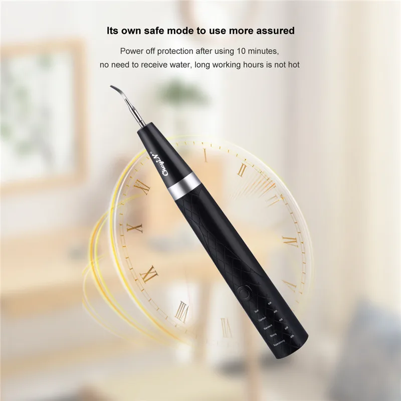 CkeyiN Stains Calculus Remover Ultrasonic High-frequency Vibration Ion Dental Scaler USB Charging Multiple Modes Tooth Care Tool
CkeyiN Stains Calculus Remover Ultrasonic High-frequency Vibration Ion Dental Scaler USB Charging Multiple Modes Tooth Care Tool