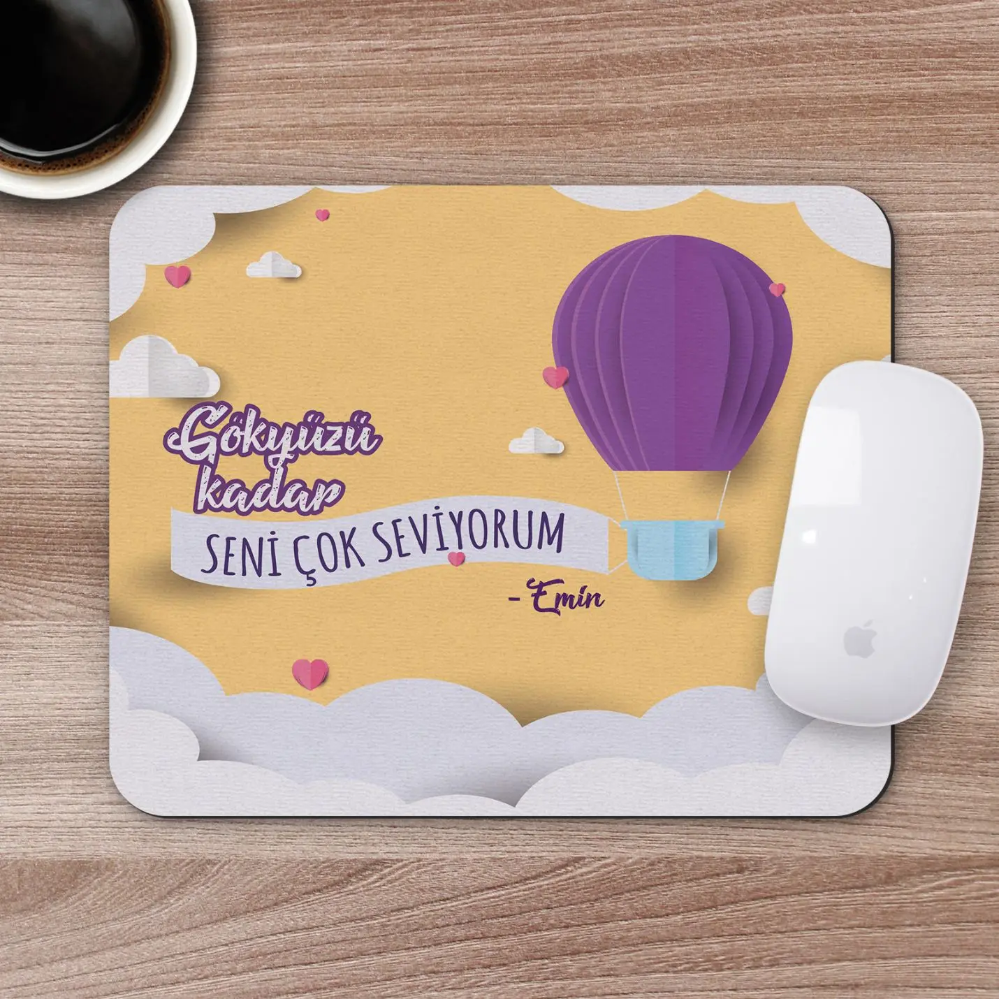 Personalized Romantic Design Mousepad - R19 
Personalized Romantic Design Mousepad - R19