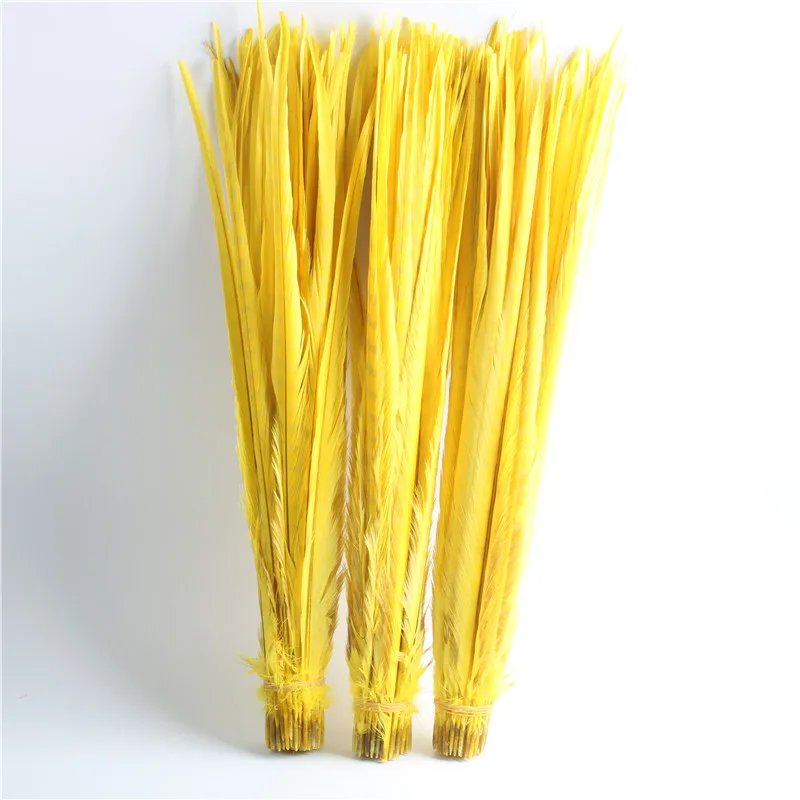 The New 10-50pcs/lot High Quality Natural Yellow Pheasant Feathers 50-55cm/20-22inches Carnival Craft Dancers Home DIY Plume
The New 10-50pcs/lot High Quality Natural Yellow Pheasant Feathers 50-55cm/20-22inches Carnival Craft Dancers Home DIY Plume
