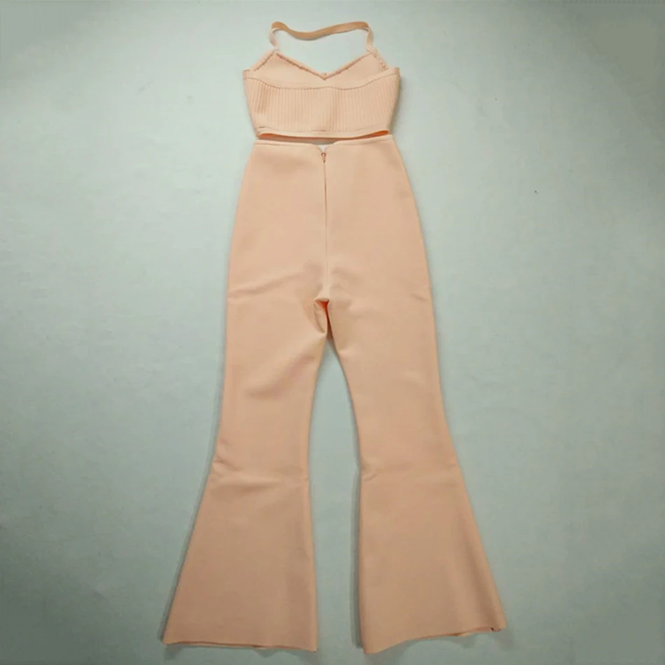 Ailigou 2021 New Summer Ladies Pants V-neck Two-piece Bandage Pants Sexy Bodycon Celebrity Party Pink Top and Pants Set Vestidos
Ailigou 2021 New Summer Ladies Pants V-neck Two-piece Bandage Pants Sexy Bodycon Celebrity Party Pink Top and Pants Set Vestidos