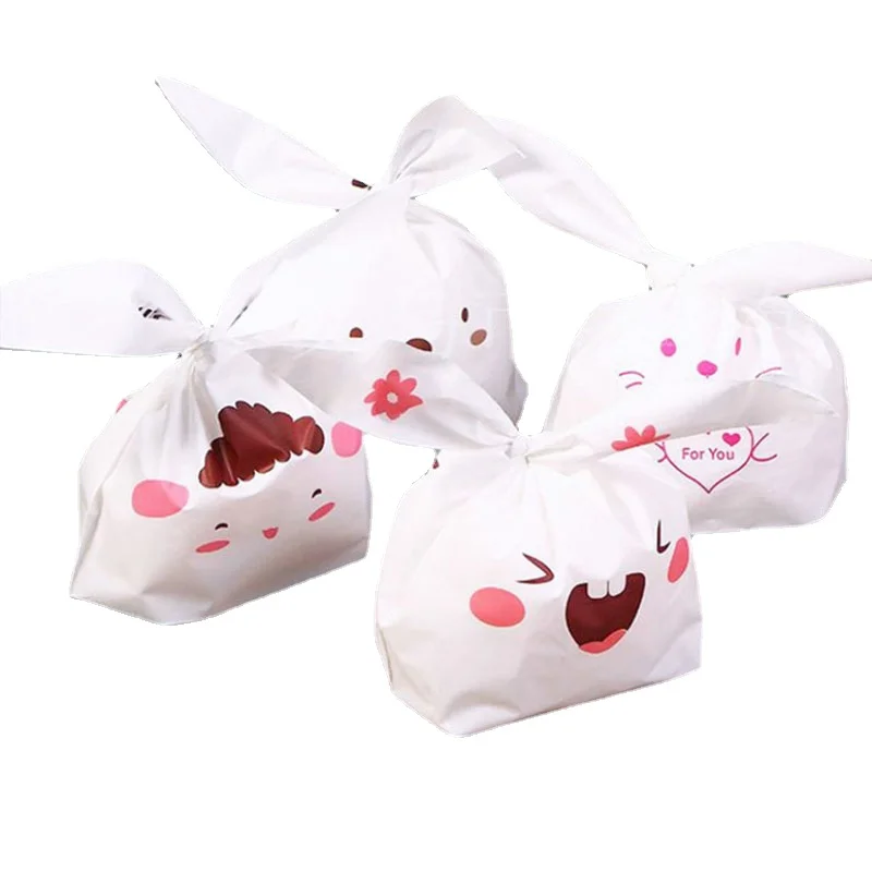 50pcs 13.5x22cm Cute Rabbit Ears Plastic Candy Bag Dessert Baking Biscuit Snack Packaging Bag Ctivity Decorate Party Supplies
50pcs 13.5x22cm Cute Rabbit Ears Plastic Candy Bag Dessert Baking Biscuit Snack Packaging Bag Ctivity Decorate Party Supplies