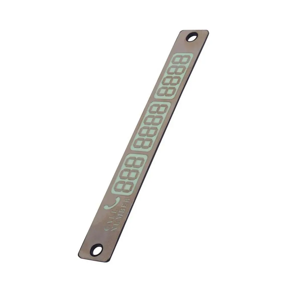 Luminous Parking Card Car Creative Temporary Mobile Phone Number Card Mobile Phone Number Card Message
Luminous Parking Card Car Creative Temporary Mobile Phone Number Card Mobile Phone Number Card Message