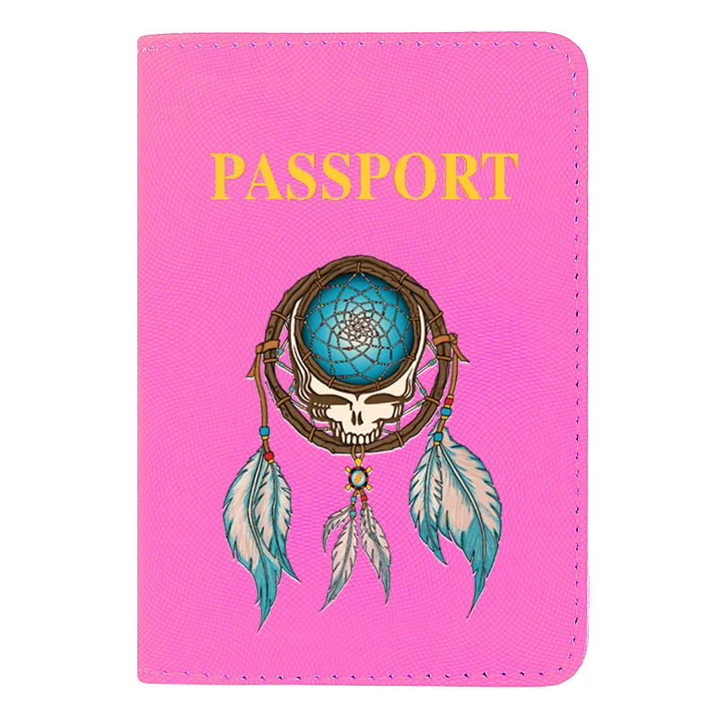 Fashion Dreamcatcher Skull Pattern Women Men Passport Cover Leather Travel ID Credit Card Holder Purse Wallet Case Gift
Fashion Dreamcatcher Skull Pattern Women Men Passport Cover Leather Travel ID Credit Card Holder Purse Wallet Case Gift